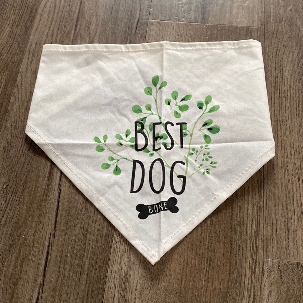 Best Dog Wedding Bandana – Cute White Cotton Pet Accessory NWT